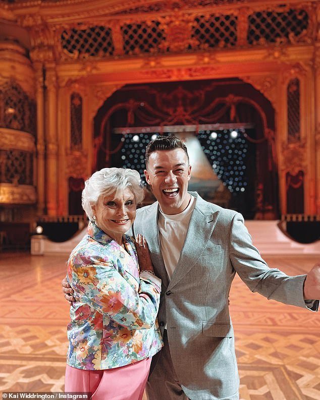 Angela Rippon, 78, candidly reveals intense training for Strictly and exhaustion ahead of first live show as her legs teeter on the brink