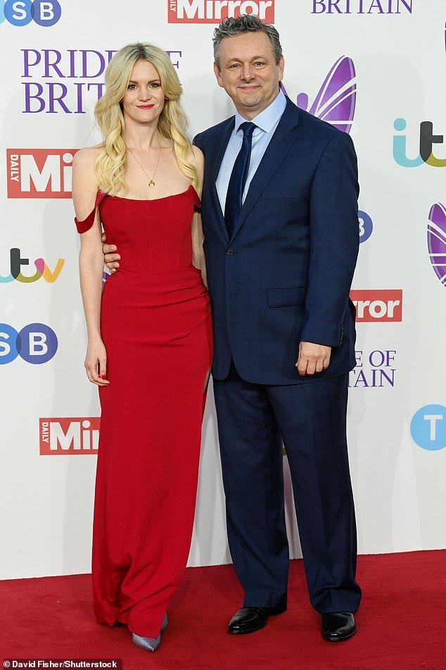 Michael Sheen, 54, and his stunning girlfriend Anna Lundberg, 28, grace the Pride of Britain Awards with a rare public appearance