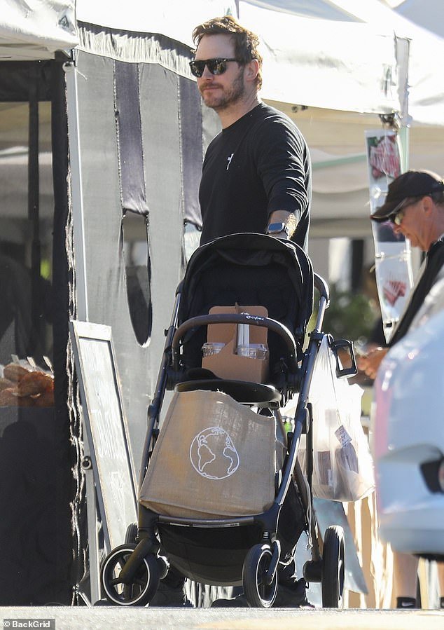 Chris Pratt and Katherine Schwarzenegger Cherish a Delightful Family Day at the Local Farmers Market with Their Two Daughters