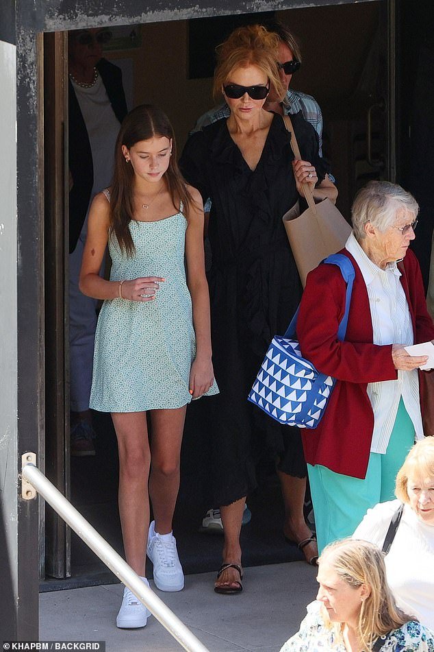 Nicole Kidman and Keith Urban Step Out in Sydney with Their Statuesque Daughter for a Stylish Church Outing