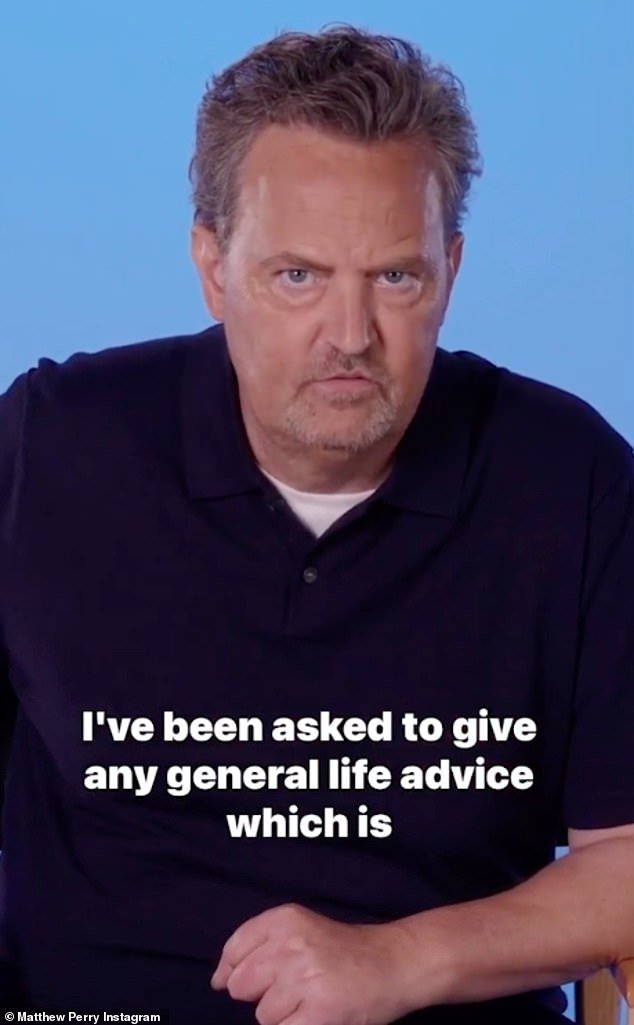 In His Final Interview Before Tragic Passing At 54 Matthew Perry Shares Inspiring Advice For 6688