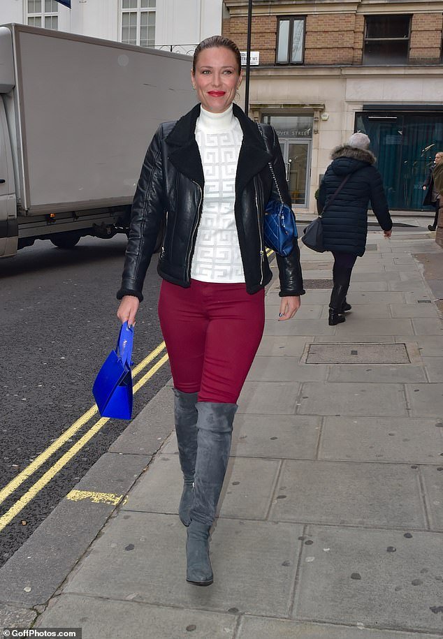 Kiera, Charlie Chaplin’s Granddaughter, Stuns in Chic White Jumper and Red Trousers During Family Lunch in London