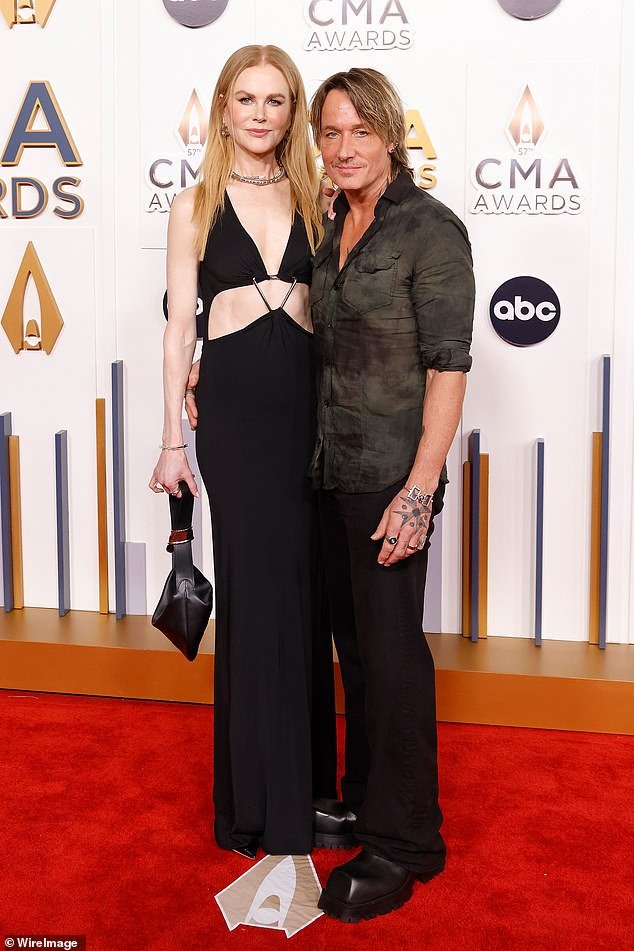 Keith Urban Steps Out in Bold Chunky Leather Clogs at 57th Annual CMA Awards Alongside Wife Nicole Kidman