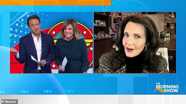 Wonder Woman Lynda Carter stuns at 72 as she appears on The Morning Show, showcasing timeless beauty