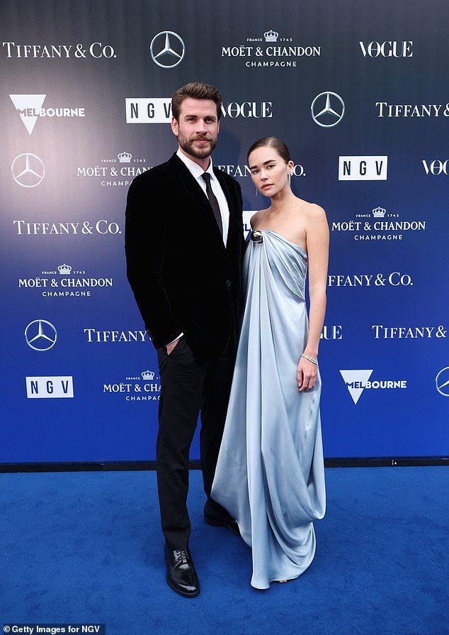 NGV Gala 2023 at the National Gallery of Victoria Headlined by Liam Hemsworth and Gabriella Brooks