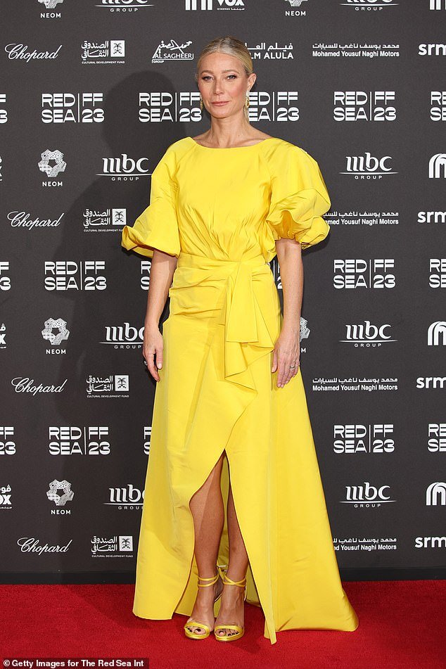 Gwyneth Paltrow Stuns in Bright Yellow Dress and Halle Berry Dazzles in ...