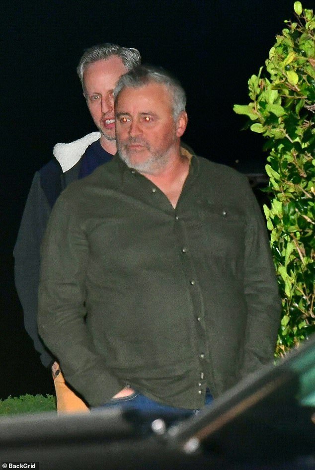 Matt LeBlanc spotted out in LA for the first time since Matthew Perry's ...