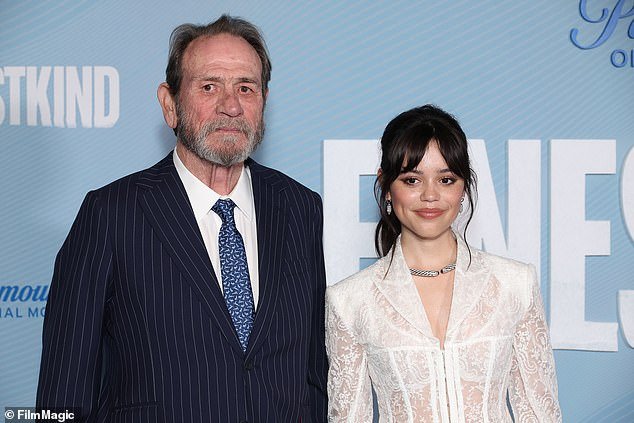 Tommy Lee Jones, 77, awkwardly asks Jenna Ortega, 21, if they had any scenes together in new film Finestkind