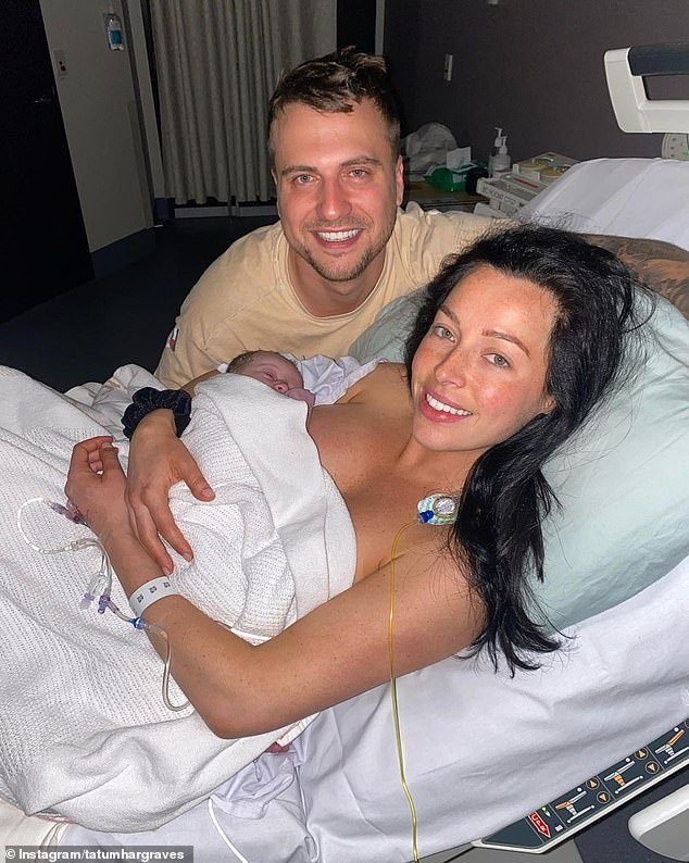 The Bachelor star Tatum Hargraves and fiancé Daniel Di Carluccio celebrate the arrival of their daughter with a precious name