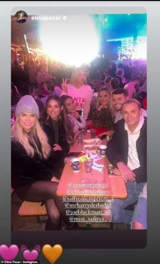 Safiyya Vorajee, Ashley Cain’s former partner, shares joyful evening with TOWIE stars and expresses newfound happiness