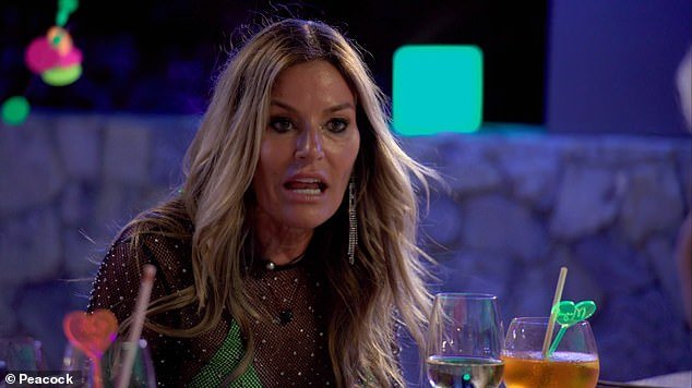 Real Housewives: Ultimate Girls Trip: Kelly Killoren Bensimon confronts Dorinda Medley after a heated exchange