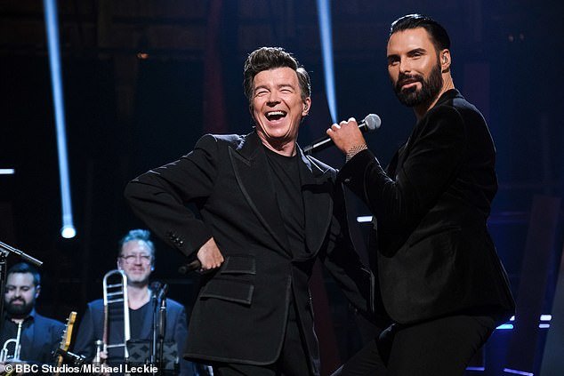 Controversial New Year’s Duet by Rick Astley and Rylan Clark Sparks Mixed Reactions: Fans Praise the Camp Genius, Critics Express Distress and Claim BBC Show Reflects Troubling Times