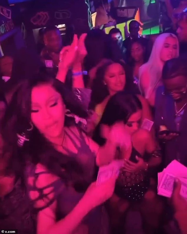 Cardi B and Offset Ring in New Year TOGETHER at Miami Strip Club Amid Split, but Rapper Denies Reconciliation Rumors