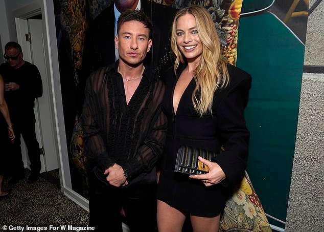 Margot Robbie Parties with Barry Keoghan, Star of Saltburn, and Shares Thoughts on Controversial Bathtub Scene