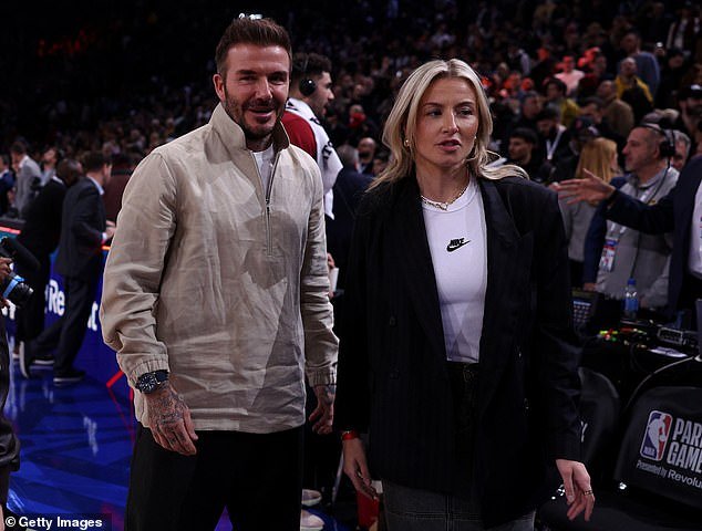 David Beckham and Leah Williamson exemplify the excellence of English football as global sporting icons gather in Paris for NBA game