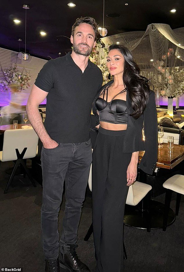 Nicole Scherzinger and Thom Evans Turn Heads in Coordinated All-Black Ensembles on Romantic Date Night