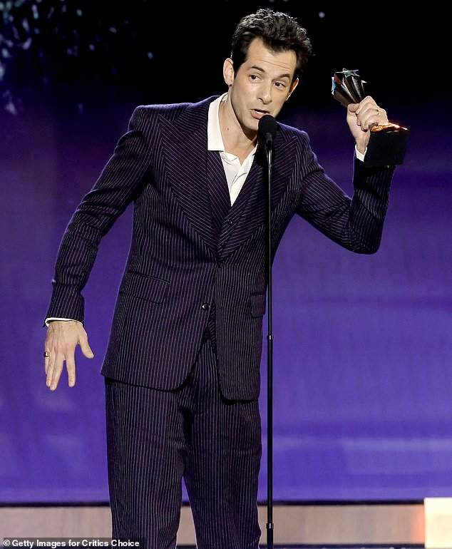 Mark Ronson praises director Sam Taylor-Johnson for capturing Amy Winehouse’s humor in controversial biopic “Back to Black” at Critics’ Choice Awards