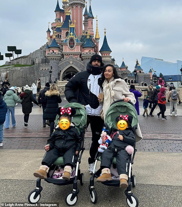 Leigh-Anne Pinnock and Husband Andre Gray Share Adorable Family Snaps from Disneyland Trip with Twins