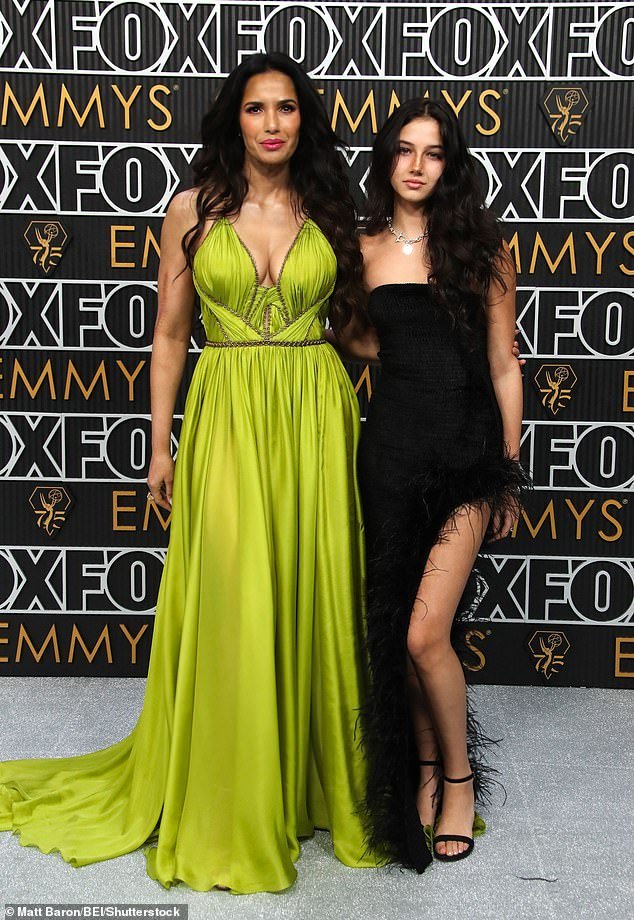 Padma Lakshmi Brings Her 13YearOld Daughter Krishna for a Glamorous