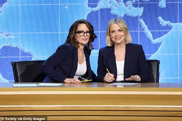 Tina Fey and Amy Poehler Reunite for a Hilarious Weekend Update Segment at the 2024 Emmys