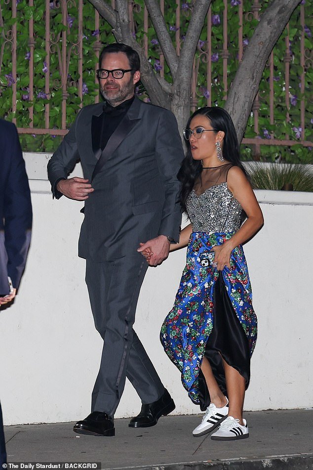 Ali Wong and Bill Hader Join Forces at HBO’s Post-Emmy Bash in WeHo, as She Celebrates Beef Triumph by Trading 5-Inch Platform Heels for Sneakers