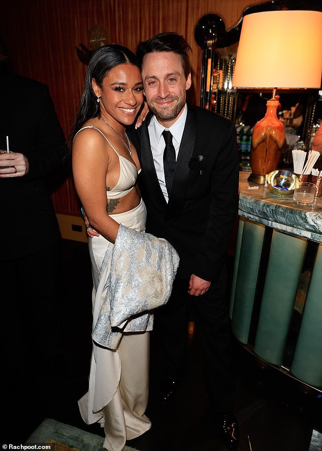 Ariana DeBose Shows Off Toned Abs and Joins Kieran Culkin at Emmys