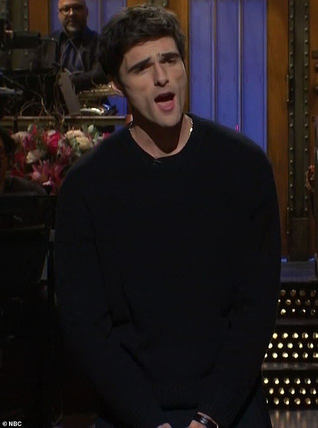 Jacob Elordi spices up Saturday Night Live with a cheeky joke about the ...