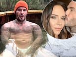 Victoria Beckham teases shirtless David Beckham for bathing in his ‘tighty-whities’ during icy dip at their £12M Cotswold home