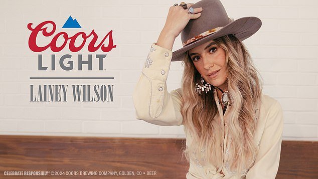 Lainey Wilson Joins Coors Light as Brand Ambassador in Exciting Multi-Year Deal: “Thrilled to Have Coors Light on Board,” Says Yellowstone Star