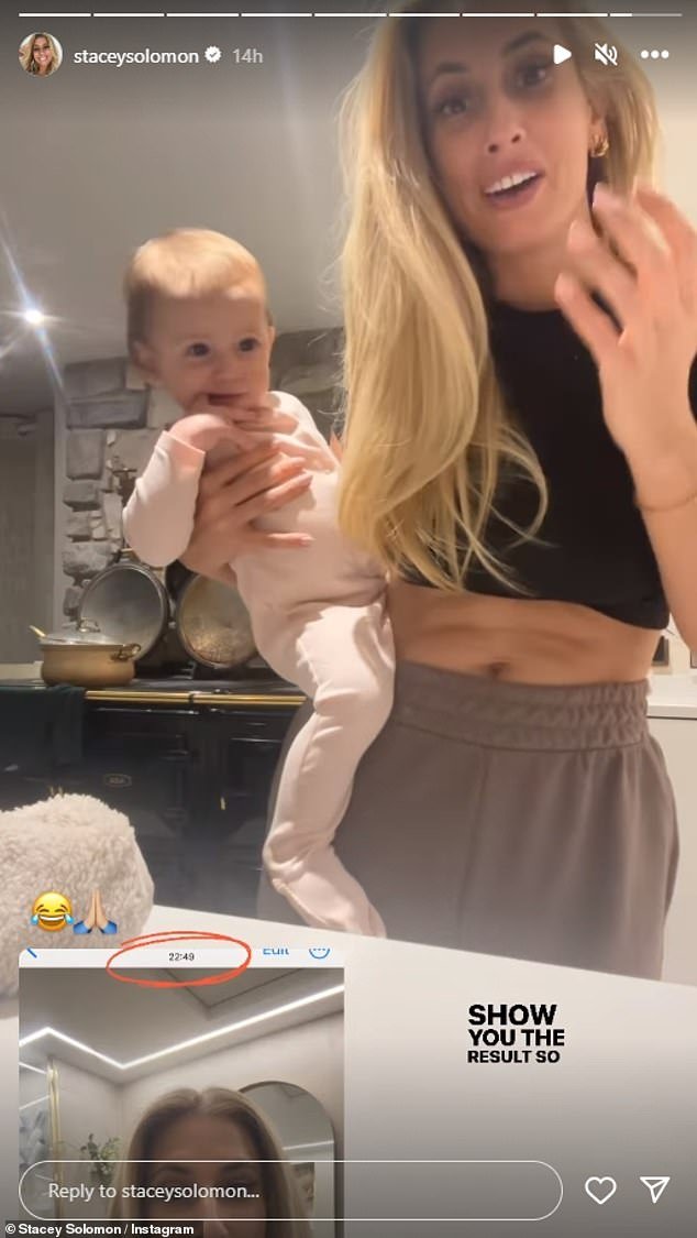 Stacey Solomon Reveals Toned Abs in Crop Top 11 Months After Welcoming Fifth Child