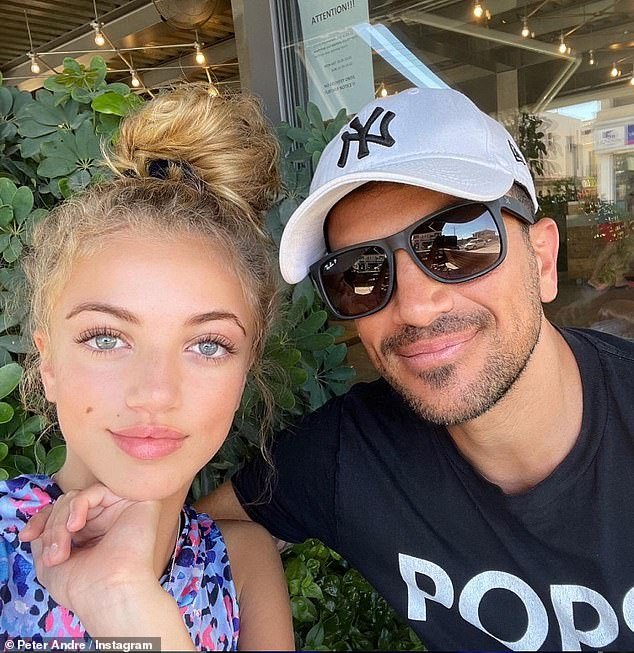 Peter Andre expresses his immense pride as daughter Princess, 16, takes after her mother Katie Price in embarking on a modeling career