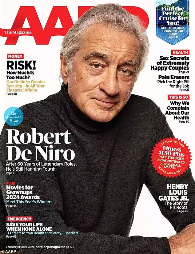 Robert De Niro becomes emotional while discussing his daughter Gia, nine months: ‘She makes all my worries disappear when I see her’