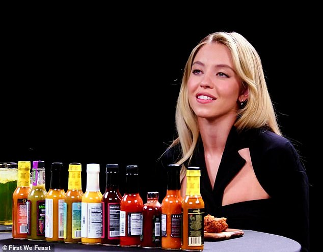 Sydney Sweeney gets a taste of humility on Hot Ones as she struggles with the heat: “What’s in this?”