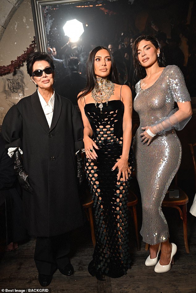 Kim Kardashian, Kylie, and Kris Jenner make a stunning appearance at ...