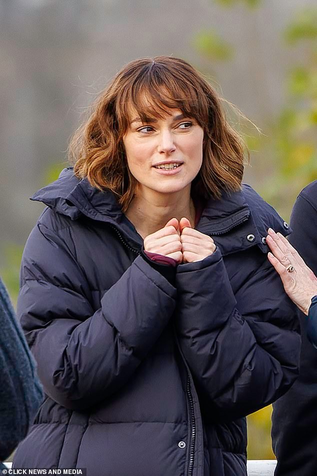 Keira Knightley Reveals New Auburn Bob While Filming Netflix Thriller Black Doves in London