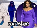 Oprah Winfrey Celebrates 70th Birthday by Running on the Beach after Achieving Weight Loss with Prescription Drugs, Emphasizes the Importance of Health