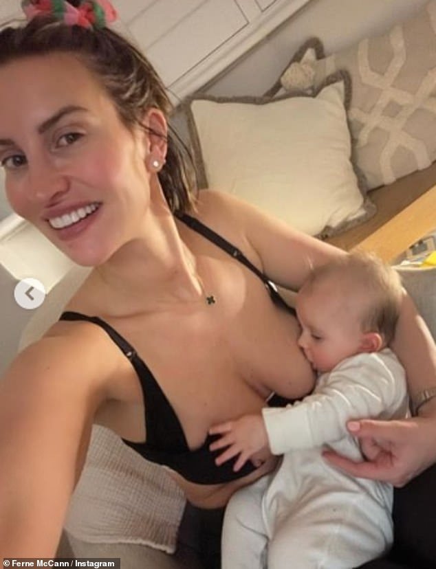 Ferne McCann shares intimate breastfeeding moments with daughter Finty and offers support to fellow nursing mothers