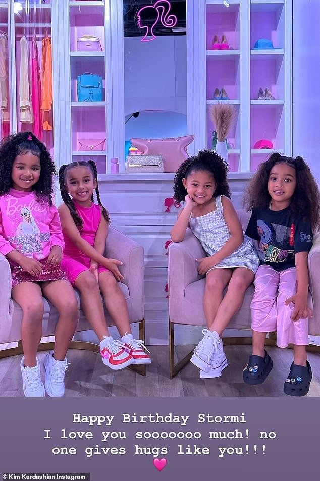 Stormi Webster, Kylie Jenner’s daughter, celebrates her 6th birthday as Kim Kardashian shares a heartwarming birthday tribute: ‘I adore you so much!’