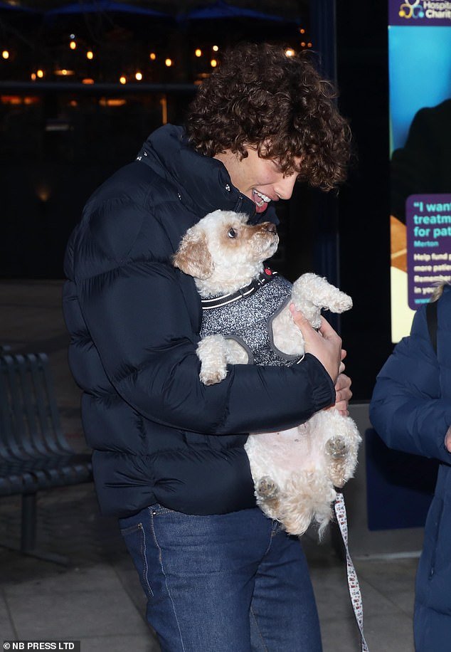 Bobby Brazier and Ellie Leech from Strictly appear elated as they meet fans in Leeds following a cozy photo of them holding hands surfaces amidst speculation of a romance.