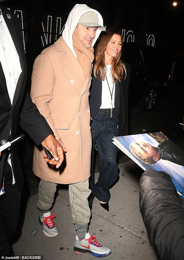 Justin Timberlake and Jessica Biel make a public appearance after his ...