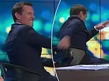 Rove McManus suffers on-air mishap during live appearance on The Project