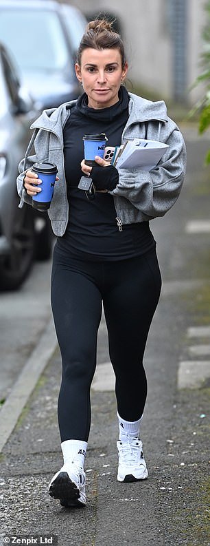 Coleen Rooney Returns to Her Routine After Dubai Trip With Husband Wayne, Grabbing a Coffee in Workout Gear