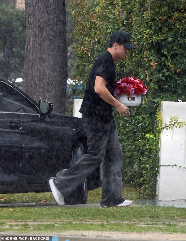 Tom Sandoval welcomes new girlfriend Victoria Lee Robinson to his home with a rose bouquet despite ongoing lawsuit from ex Ariana Madix