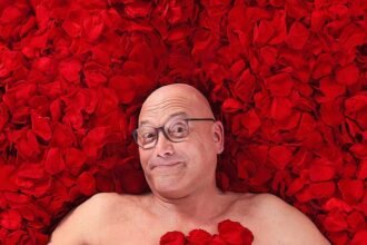 Gregg Wallace disregards criticism of his ‘Alan Partridge-esque’ Saturday routine as he strips off to recreate American Beauty poster