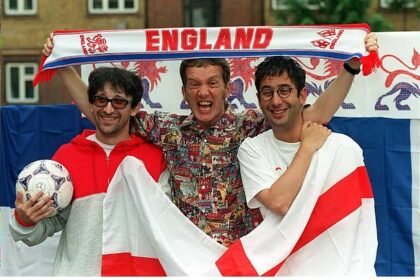 David Baddiel and Frank Skinner have not received significant royalties for their soccer anthem Three Lions