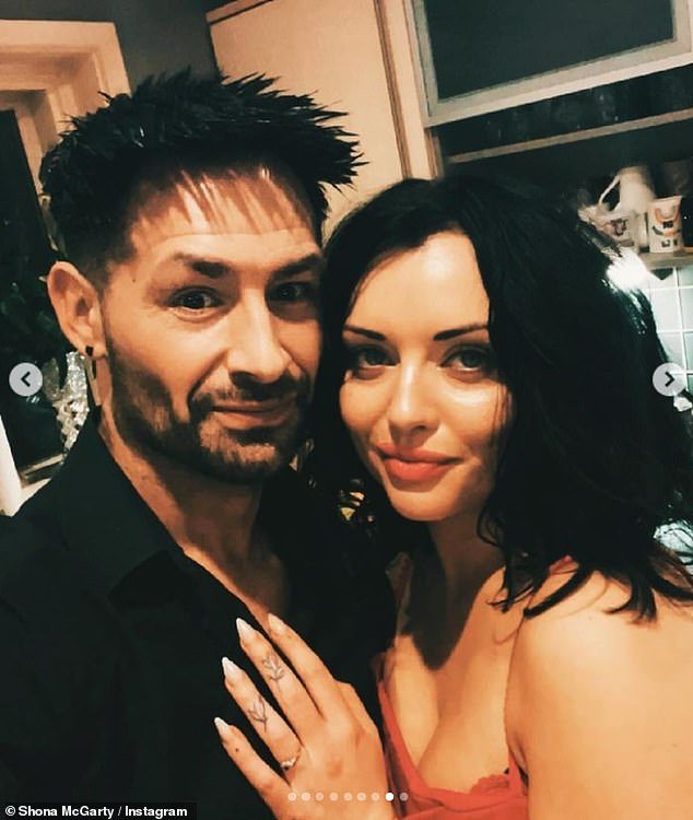 Shona McGarty sparks speculation about secret engagement with boyfriend David Bracken as she shows off ring in Valentine’s post