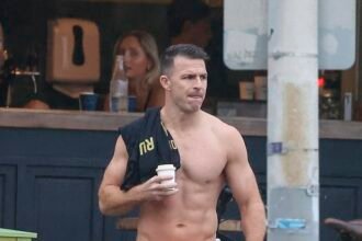 Todd Liubinskas proudly displays his chiseled physique as he makes first public appearance following ex-fiancée Danika Mason’s announcement of her new NRL star boyfriend and the cancellation of their wedding.