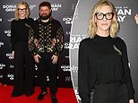 Cate Blanchett stuns in stylish all-black outfit at The Picture of Dorian Gray opening in London, showing support for Sarah Snook