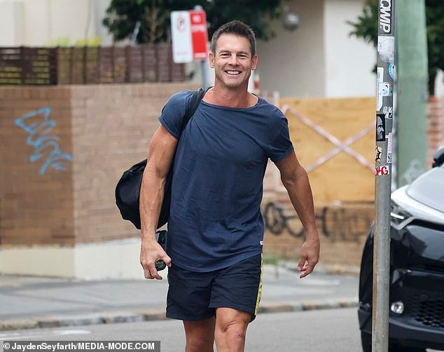 AFL Legend Ben Cousins Radiates Health and Happiness as he Begins Rehearsals for Dancing with the Stars 2024 with Pro Dance Partner Siobhan Power