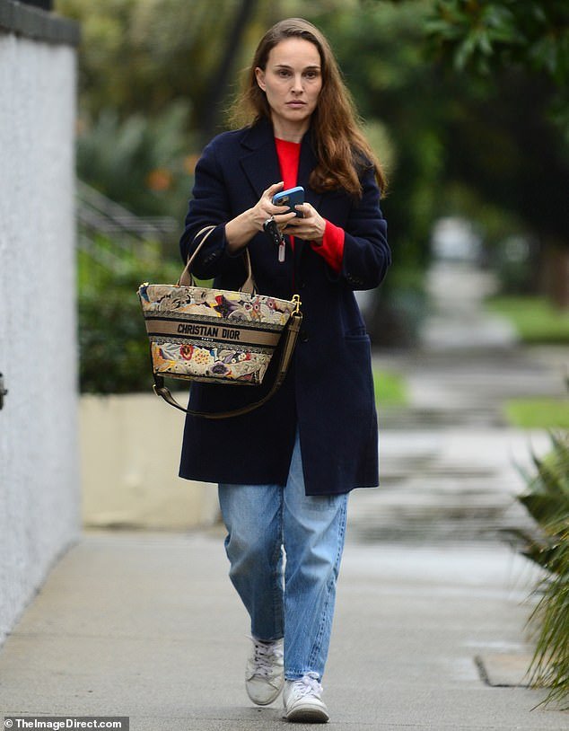 Natalie Portman Spotted with Stylish Handbag in LA Amid Rumors of ...